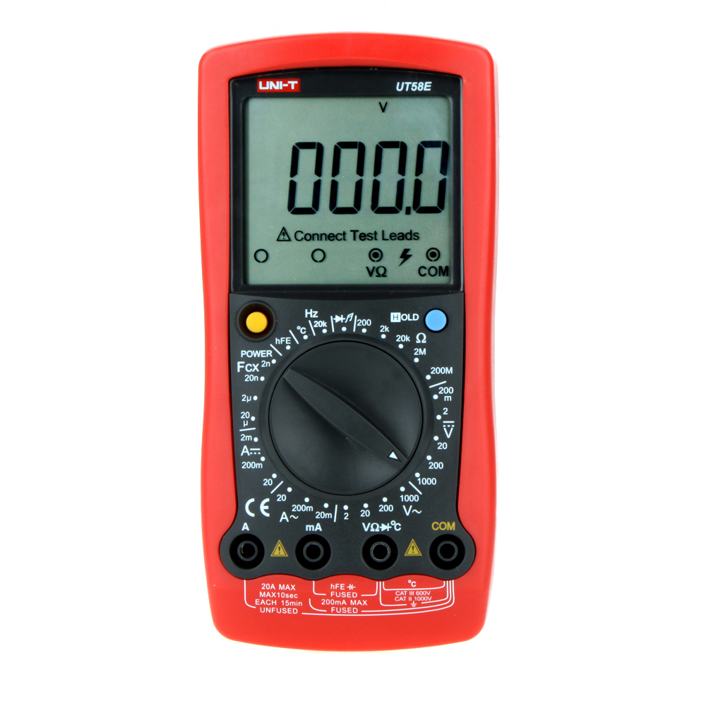 UNI T Digital Multimeters w Frequency Temperature test multimetros multimetr multitester medidor dijital multimetre digitale