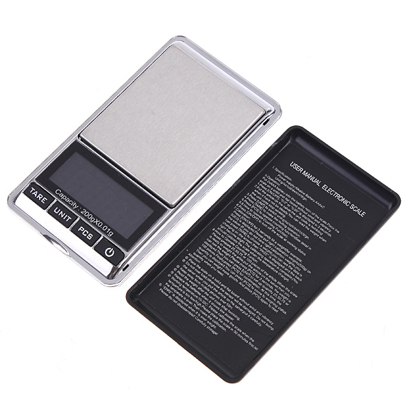 200gx0.01g Mini Balance Digital Scales Libra Pocket Jewelry Electronic Scale Portable Jewellery Diamond Weight Weighting Scales