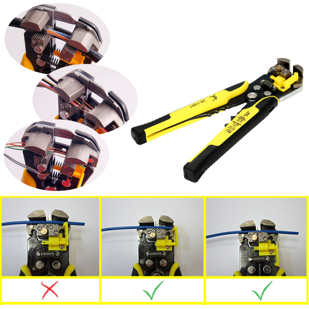 Multifunctional Cable Wire Stripper Automatic Crimping Tool Peeling Pliers Adjustable ferramentas Cutter herramientas multitool