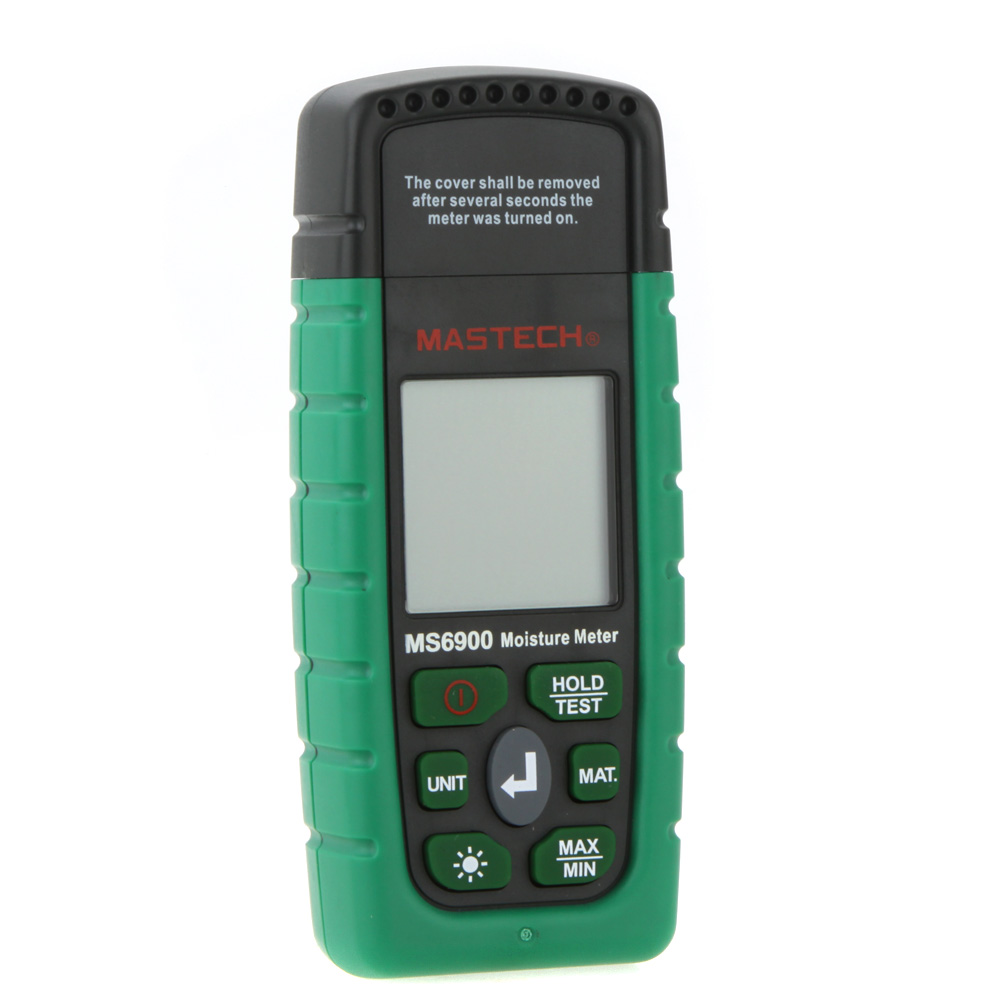 Mastech MS6900 higrometre Mini Digital Moisture Meter Wood Lumber Concrete Buildings Humidity Tester with LCD Display