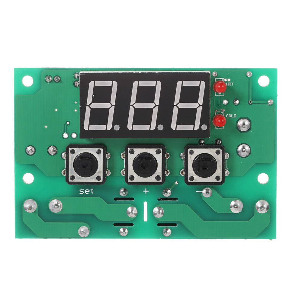 Adjustable Automatic Switch Thermostat 12V Temperature Controller 2 Channel Relay Output High Low Temperature Alarm