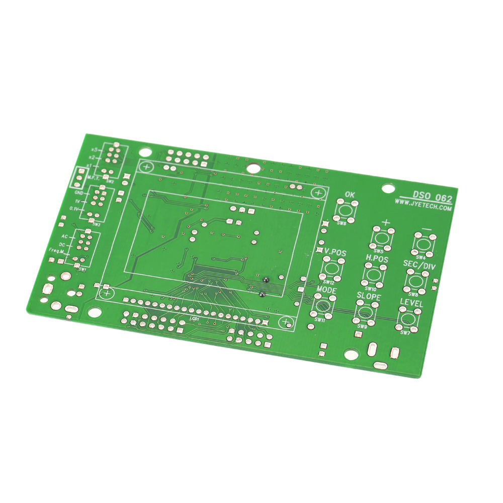 DSO062 Mini LCD Digital Oscilloscope DIY Kit Real time Sampling Rate Oscilloscopio 1M Banwidth 2Msps DIY parts