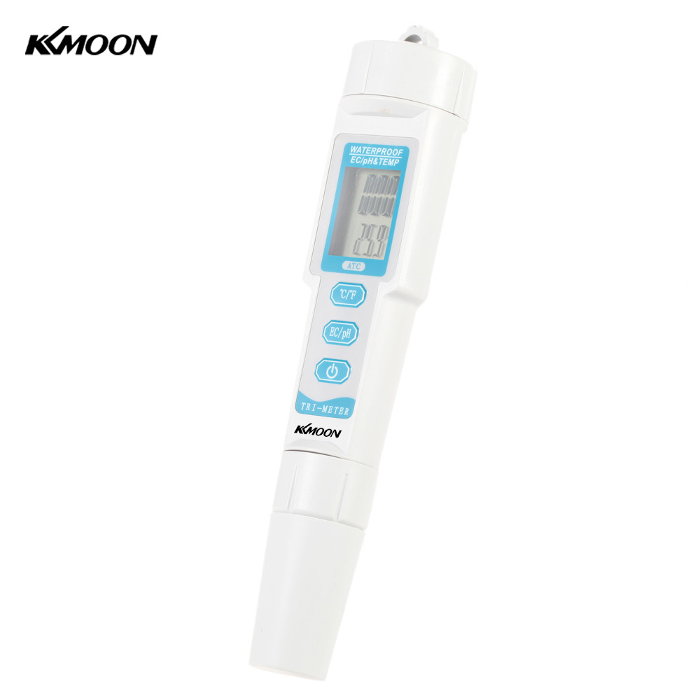 3 in 1 Water Quality Tester ph meter for aquarium Water Monitor Pen Type EC TEMP Meter Acidometer Drink Water Quality Analyser