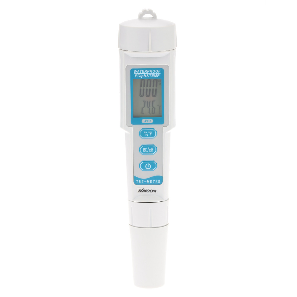 3 in 1 Water Quality Tester ph meter for aquarium Water Monitor Pen Type EC TEMP Meter Acidometer Drink Water Quality Analyser