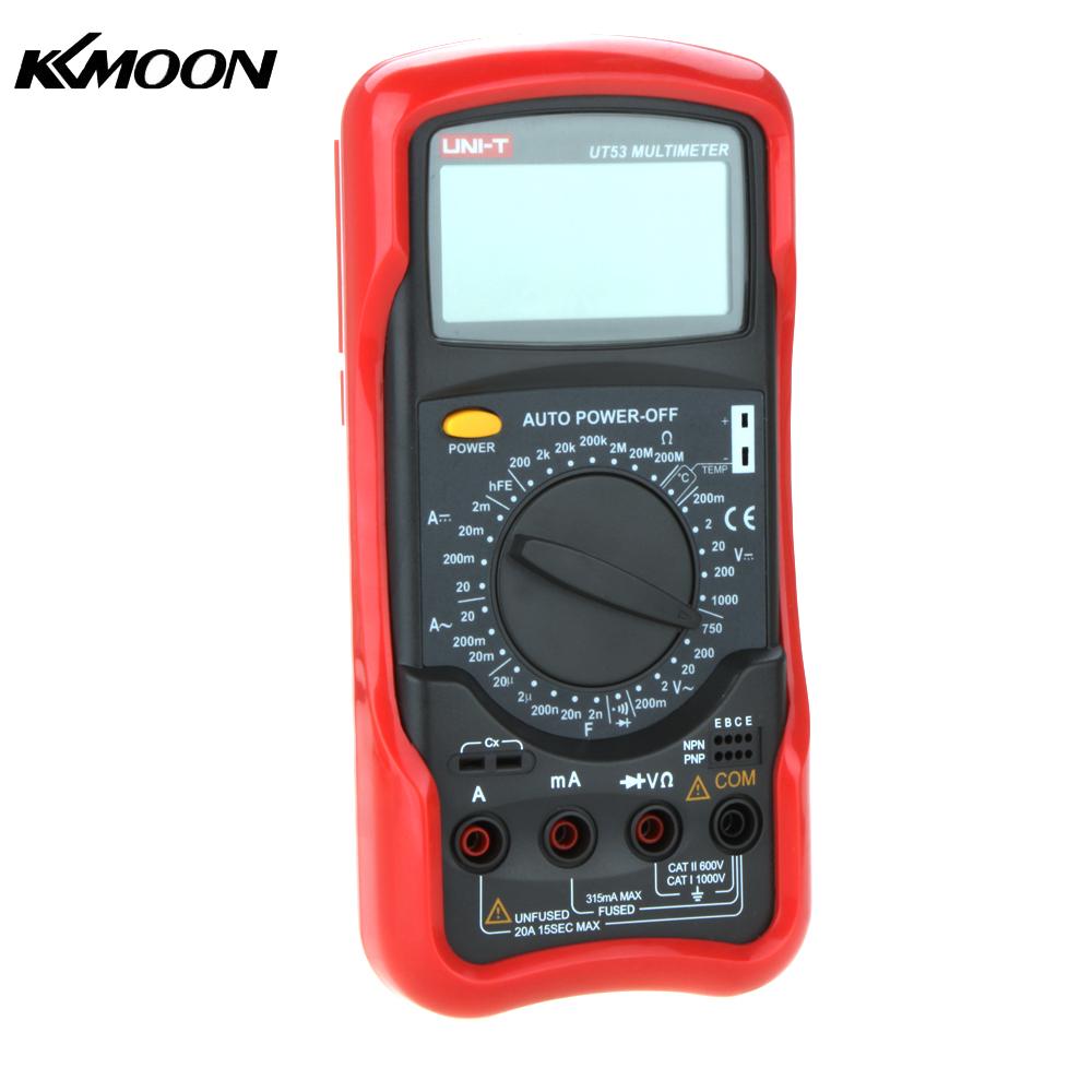 UNI T UT53 Standard DMM Digital Multimeters multimetros multimetr multitester medidor dijital multimetre digitale multiteste