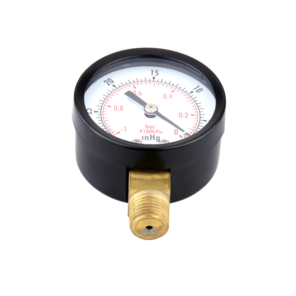 Mini Dial Air Pressure Gauge Meter Vacuum Manometer Double Scale Pressure Measuring calibrador presion manometro aire