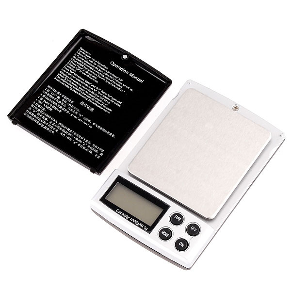 1000gx0.1g Mini Digital Electronic Scales Balance Professional Jewelry Pocket Scale Food Weight Weighting Scales Tools