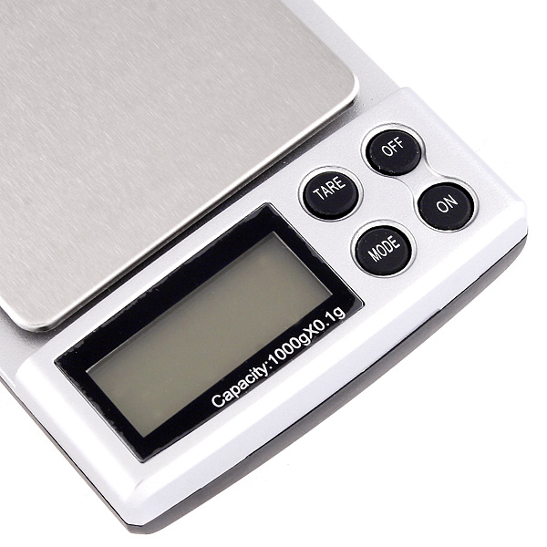 1000gx0.1g Mini Digital Electronic Scales Balance Professional Jewelry Pocket Scale Food Weight Weighting Scales Tools