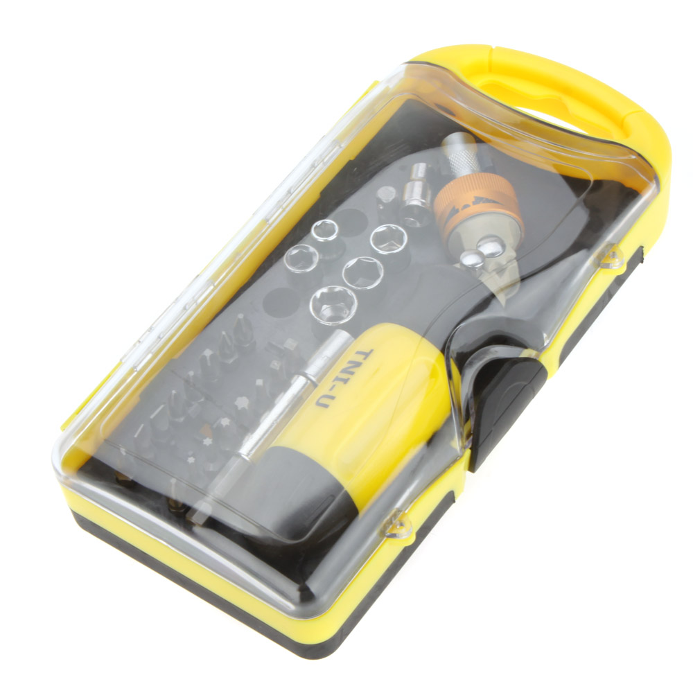 26 in 1 Rachet Precision Screwdriver Set Telecom Repair Tools Kit Phillips Hex Torx Screwdriver tornavida tournevis precision