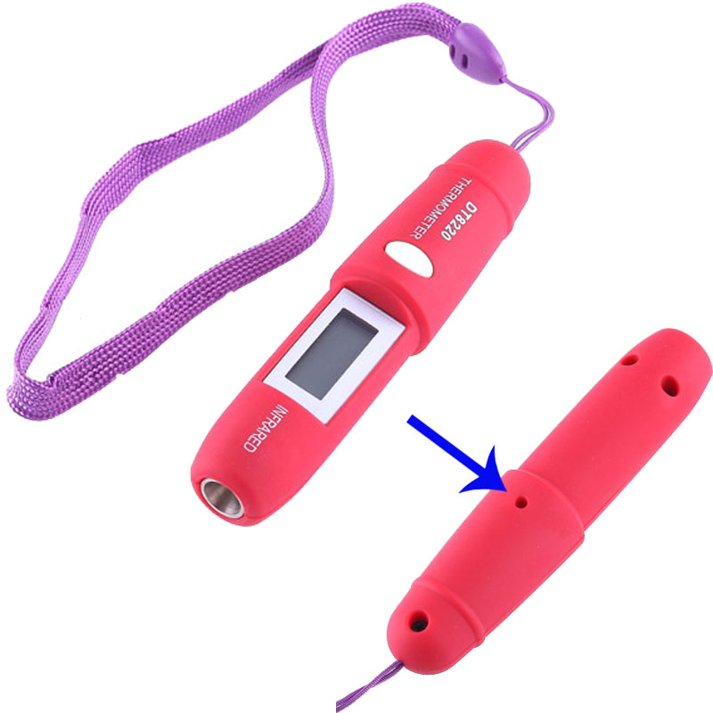 Digit LCD Infrared Thermometer Electronic Infrared Remote Sensing Thermometer Pen Type Laser Temperature Diagnostic tool