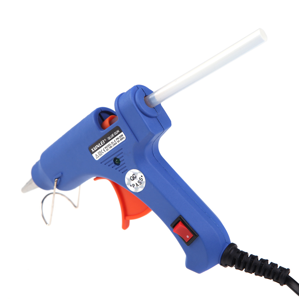 XL E20 20W Glue Gun Professional High Temp Heater Repair Heat tool with Free 50pcs Melt Glue Sticks