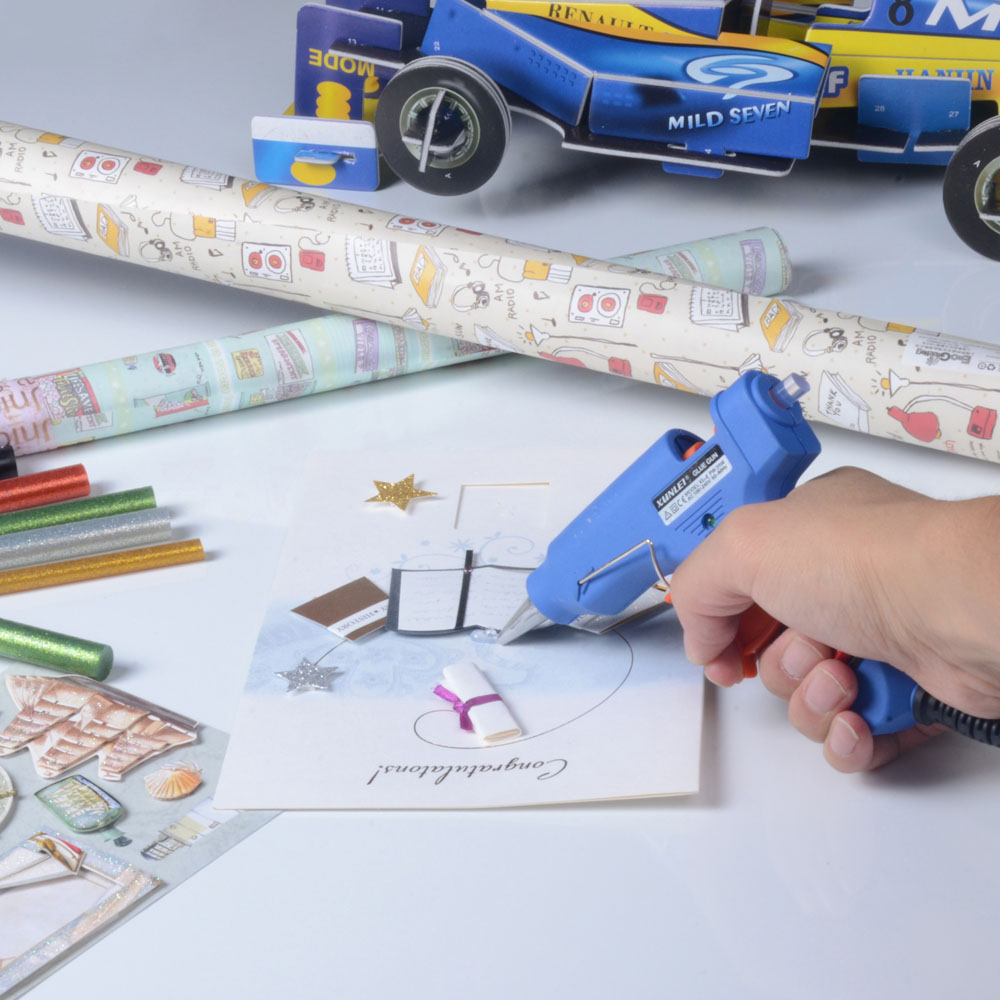 XL E20 20W Glue Gun Professional High Temp Heater Repair Heat tool with Free 50pcs Melt Glue Sticks