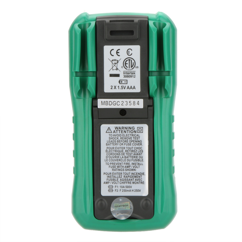 MASTECH MS8239A Mini Digital Multimeter DMM AC DC Voltmeter DC Ammeter Ohmmeter w Battery Test