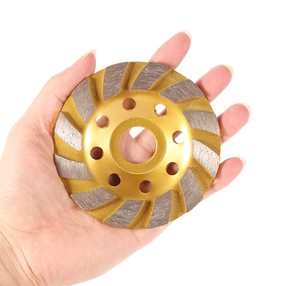 100mm 4 Diamond Segment Grinding Wheel Disc Bowl Shape Grinder Cup Concrete Granite Masonry Stone Ceramics Terrazzo Marble