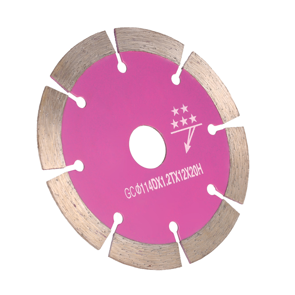 Diamond Saw Blade Grinder Rotary Tools mini Circular Saw Blades Cutting Discs Angle Grinder 114x1.2x20mm Dry Cutting Segmented