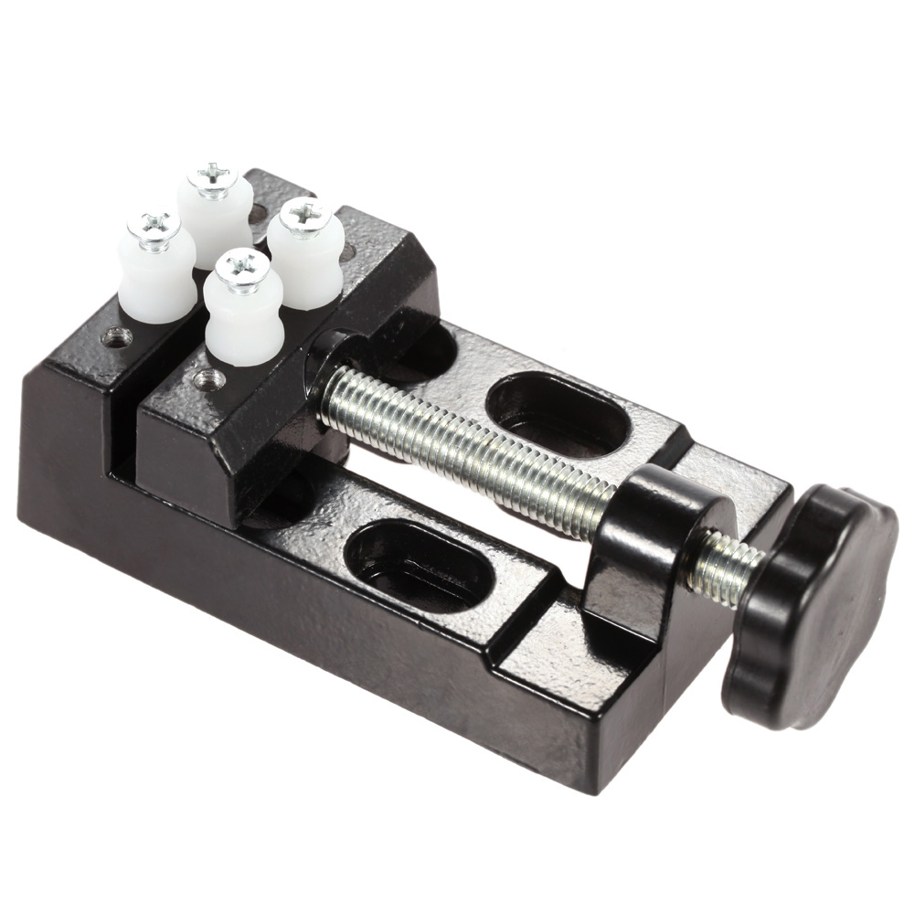 Multifunctional Bench Vise Mini vice Electric Drill Stent Clip on Jewelry Clamp Vice Walnut Clip Carving Tool