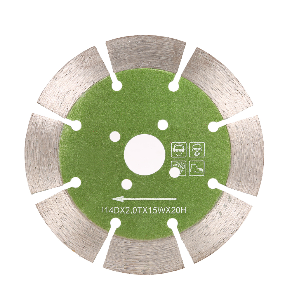 Diamond Saw Blade with Cooling Holes 20mm Inner Diameter Marble Granite Tile Incising For Angle Grinder