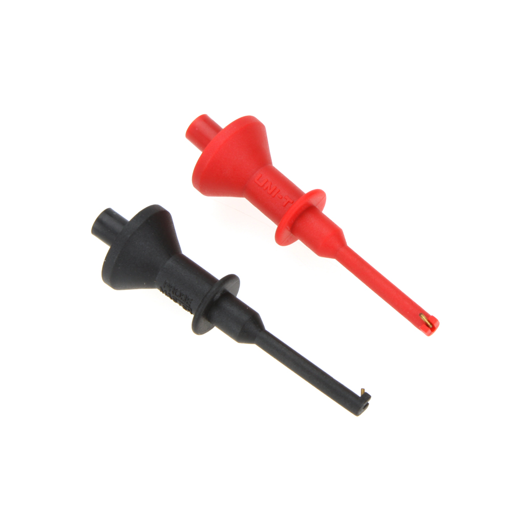 UNI T Accessories UT C01 Testing Clip Multimeters Extension Hook Type Probe Clip w 62mm Probe Length