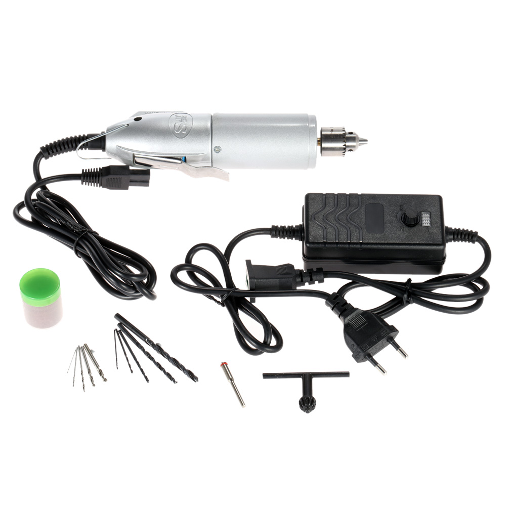 mini Electric Grinding Set Regulating Speed Mini Hand Drill Grinder Tool for Milling Polishing Drilling Cutting Engraving Kit