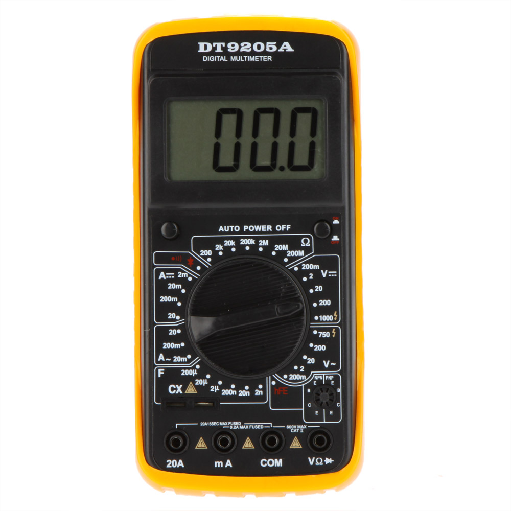 Digital Multimeter High Accuracy Amp Meter Handheld Megohmmeter DMM Capacitance Voltage Current hFE Tester Diagnostic tool