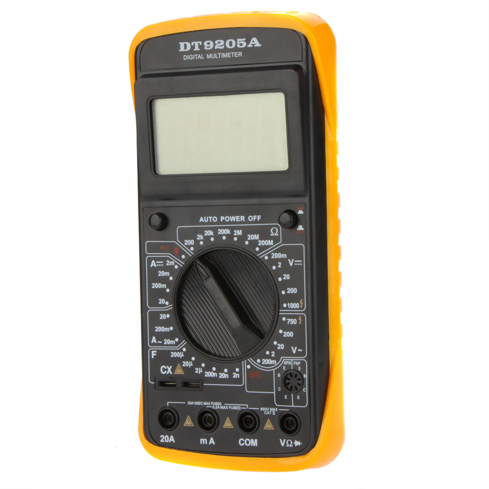 Digital Multimeter High Accuracy Amp Meter Handheld Megohmmeter DMM Capacitance Voltage Current hFE Tester Diagnostic tool