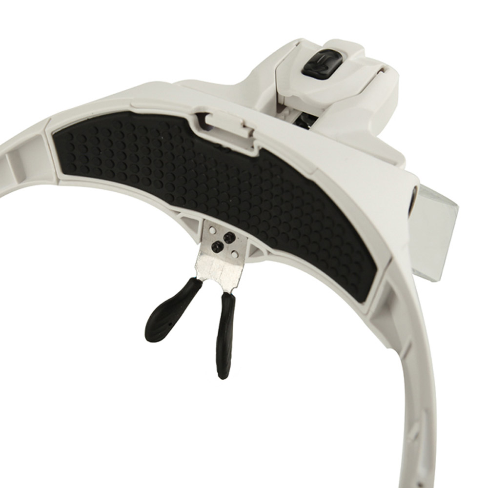 5 Lens1.0X 3.5X Adjustable Magnifier Headband Magnifying Glass with Light Multifunctional Loupe Optical Instruments