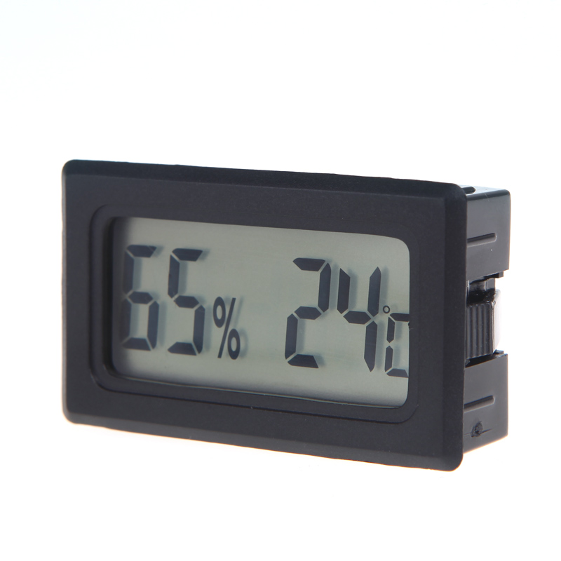 Digital LCD Thermometer Hygrometer Humidity Temperature Meter Indoor Temperature Instrument Practical weather station tester