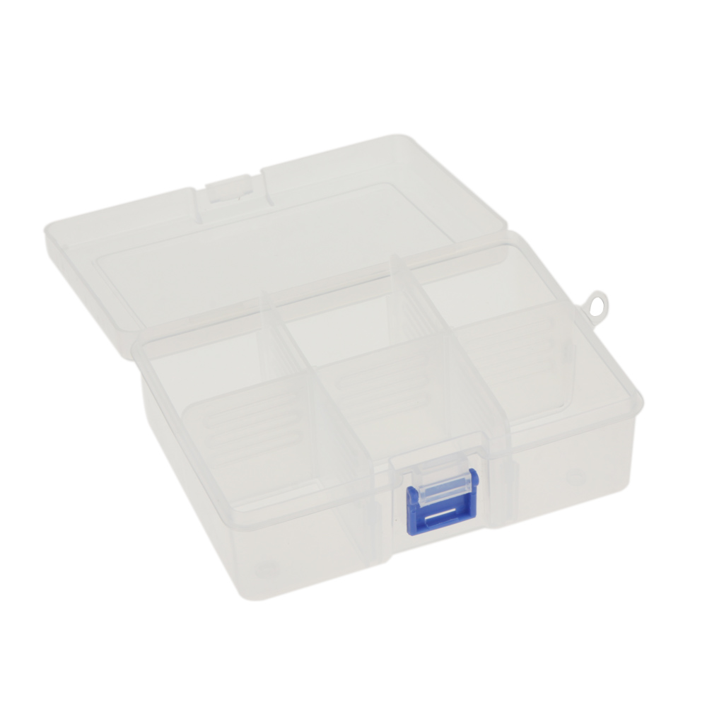 Small Size Freege Tool Box F 170 Multi function 6.5in Plastic Tool Storage Box Durable Bags Tool Case w Adjustable Tray