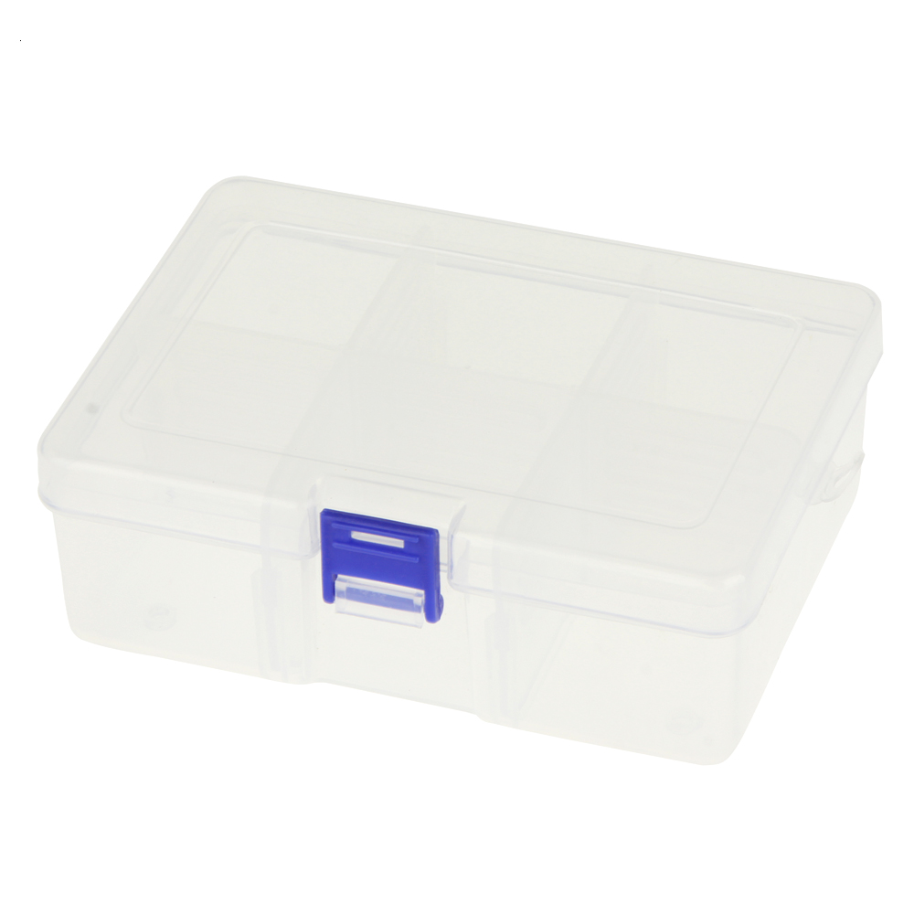 Small Size Freege Tool Box F 170 Multi function 6.5in Plastic Tool Storage Box Durable Bags Tool Case w Adjustable Tray