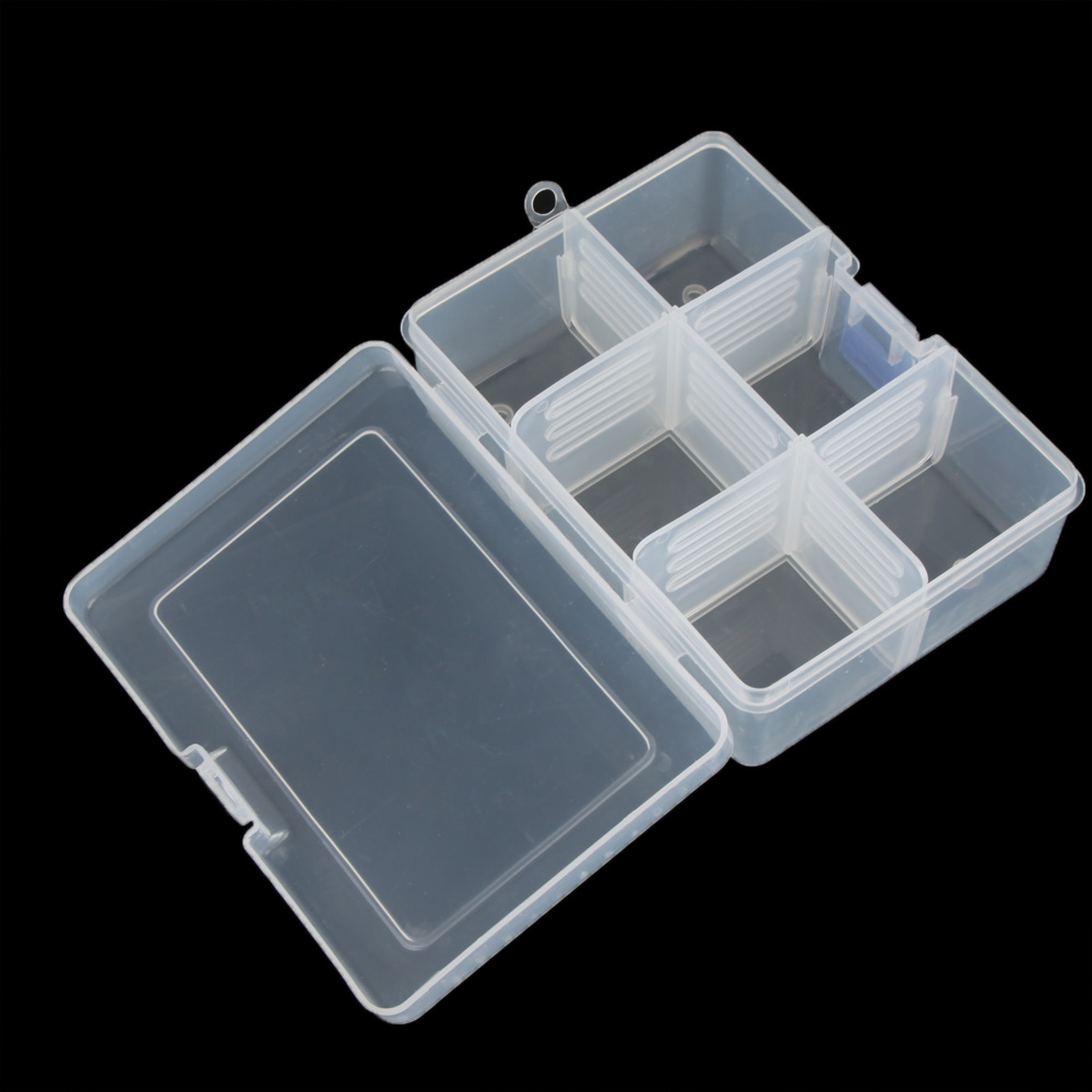 Small Size Freege Tool Box F 170 Multi function 6.5in Plastic Tool Storage Box Durable Bags Tool Case w Adjustable Tray