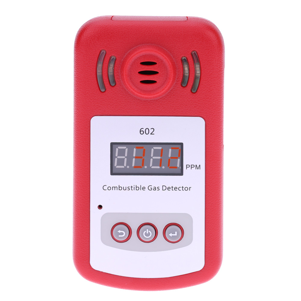 Portable Mini Combustible Gas Detector analyzer Gas Leak Tester with Sound and Light Alarm gas leak detector gsm alarm