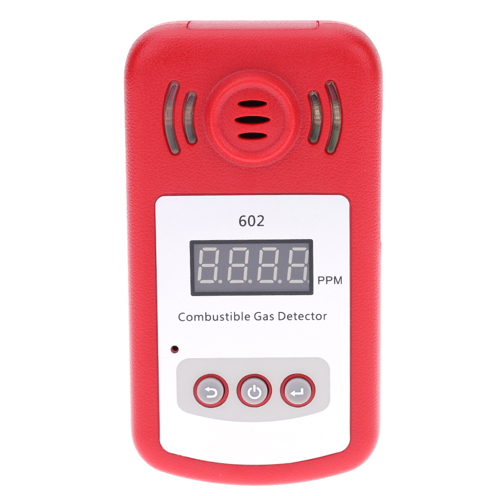 Portable Mini Combustible Gas Detector analyzer Gas Leak Tester with Sound and Light Alarm gas leak detector gsm alarm