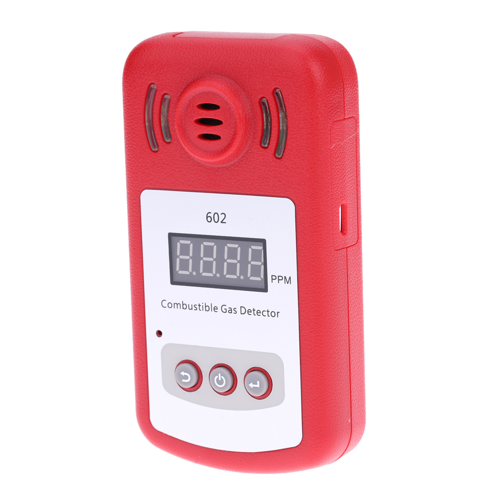 Portable Mini Combustible Gas Detector analyzer Gas Leak Tester with Sound and Light Alarm gas leak detector gsm alarm