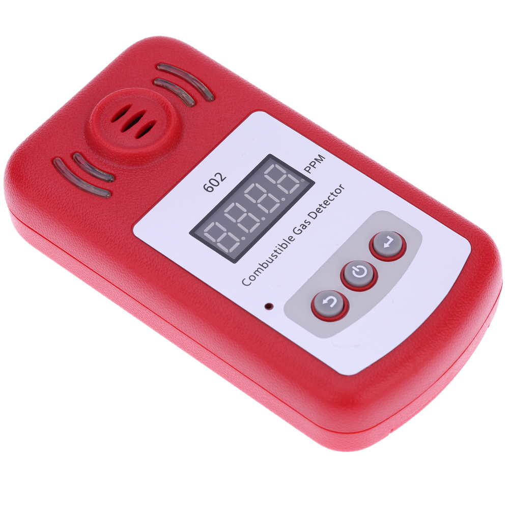 Portable Mini Combustible Gas Detector analyzer Gas Leak Tester with Sound and Light Alarm gas leak detector gsm alarm