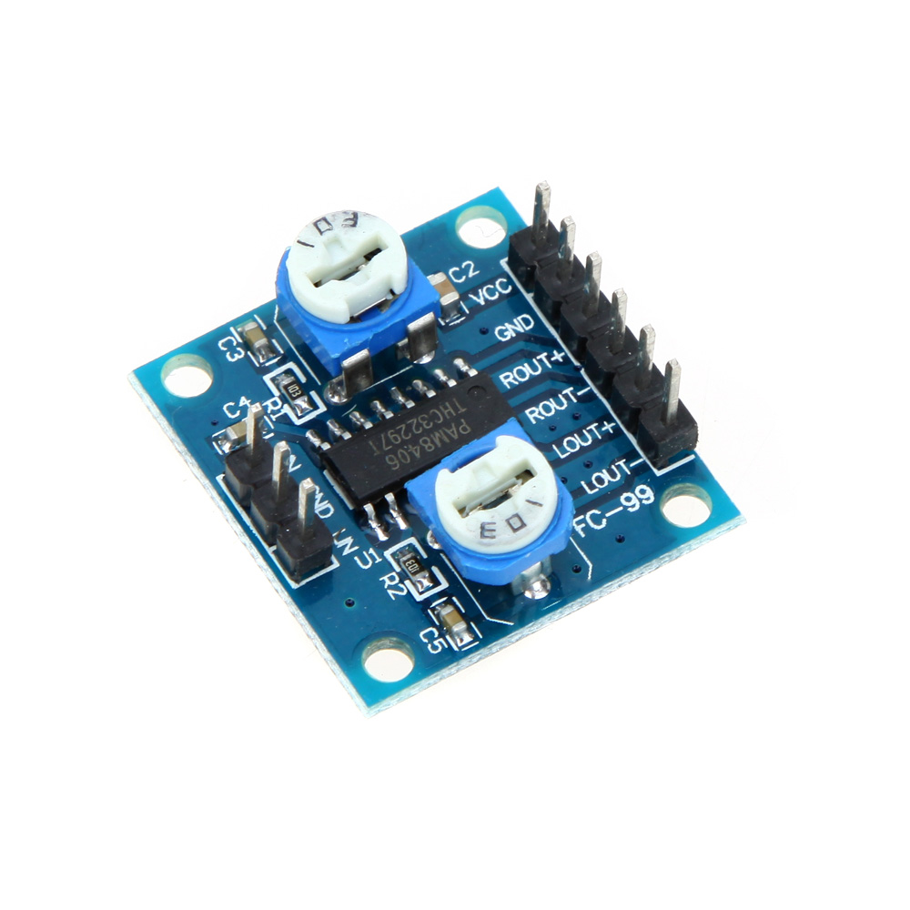 5Wx2 Mini Digital Amplifier Board Audio Module Volume Control without Noise