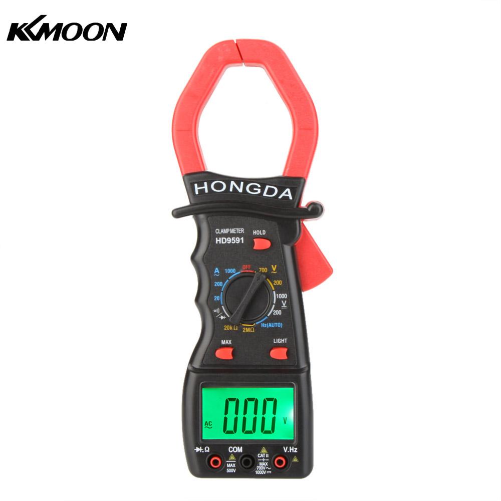 HD HD9591 Digital Clamp Meters Ammeter Voltmeter Ohmmeter Frequency Test multimetros multimetr multitester medidor dijital