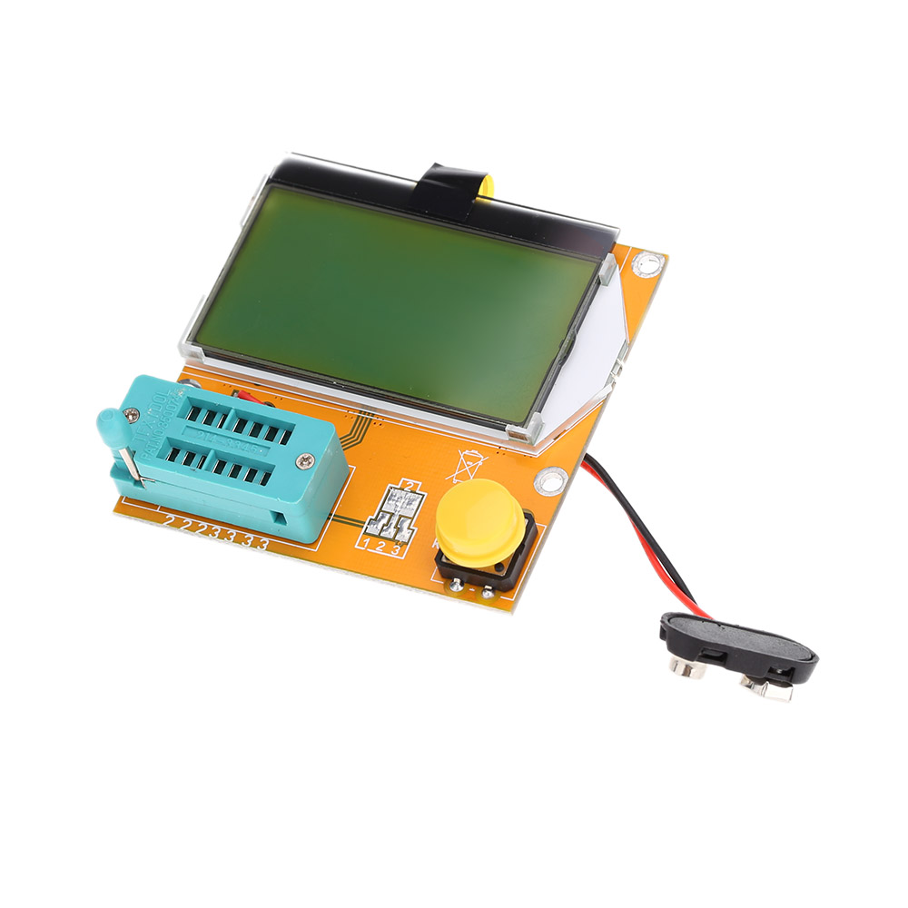 Multi functional LCD Backlight Transistor Tester Diode Triode Capacitance ESR Meter MOS PNP NPN LCR