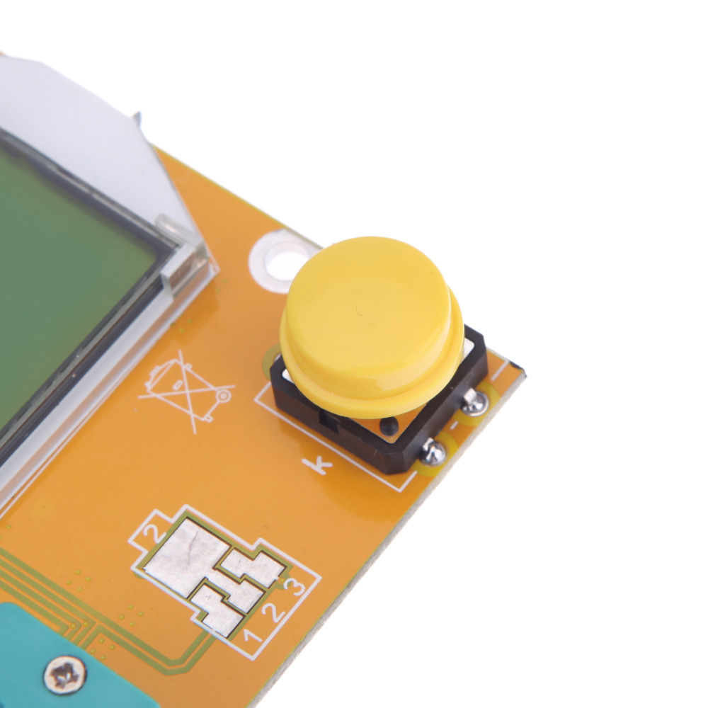 LCD Backlight ESR Meter LCR led Transistor Tester Diode Triode Capacitance Diagnostic tool MOS PNP NPN 128x64 Electronic DIY Kit