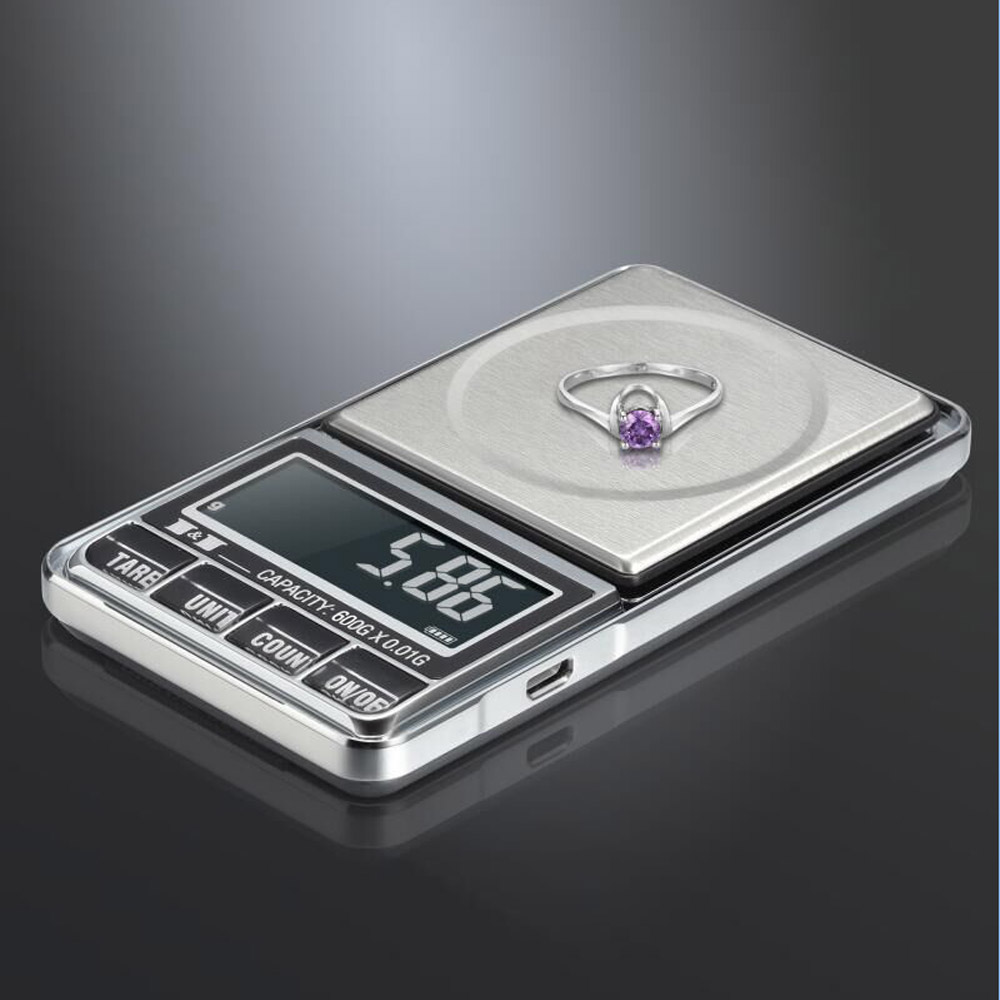 600g 0.01g Quality mini Balance Electronic Scales Pocket Digital Scale Jewelry pesas weights scales bascula Precision Balance
