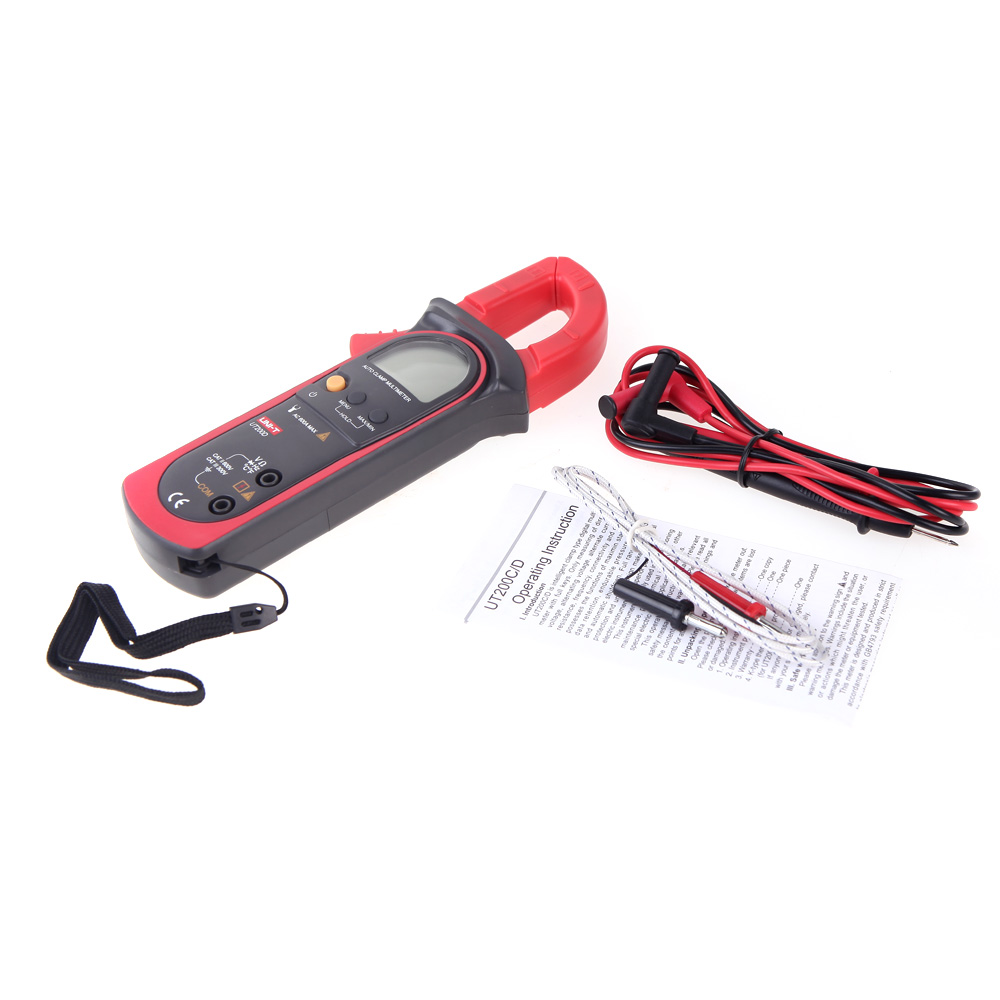 UNI T UT200D Clamp Meter Modern Digital Clamp Meters multimetros multimetr multitester medidor dijital multimetre digitale