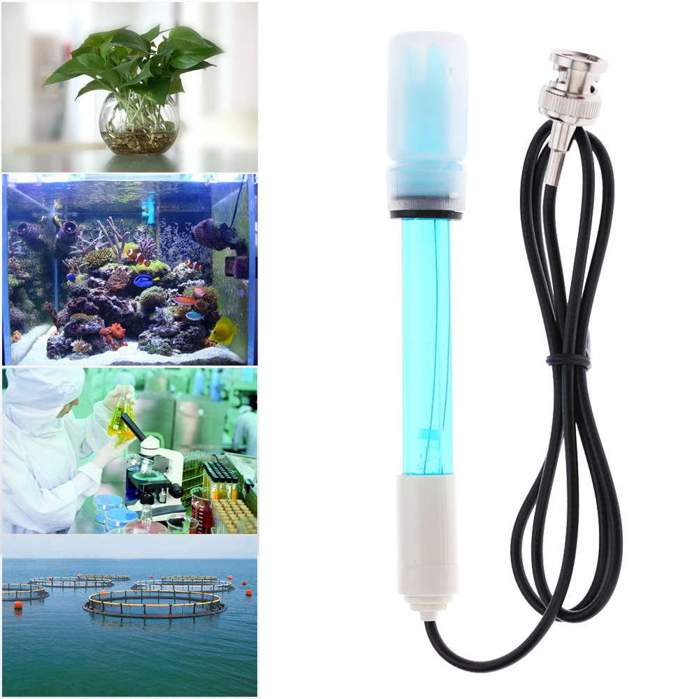 Professional Laboratory Electrode Mini ph meter Aquarium Hydroponic Laboratory pH Electrode Probe BNC Controller Meter Connector