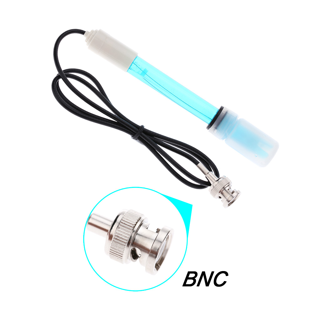 Mini Professional ph meter Laboratory Electrode Aquarium Hydroponic Laboratory pH Electrode Probe BNC Controller Meter Connector