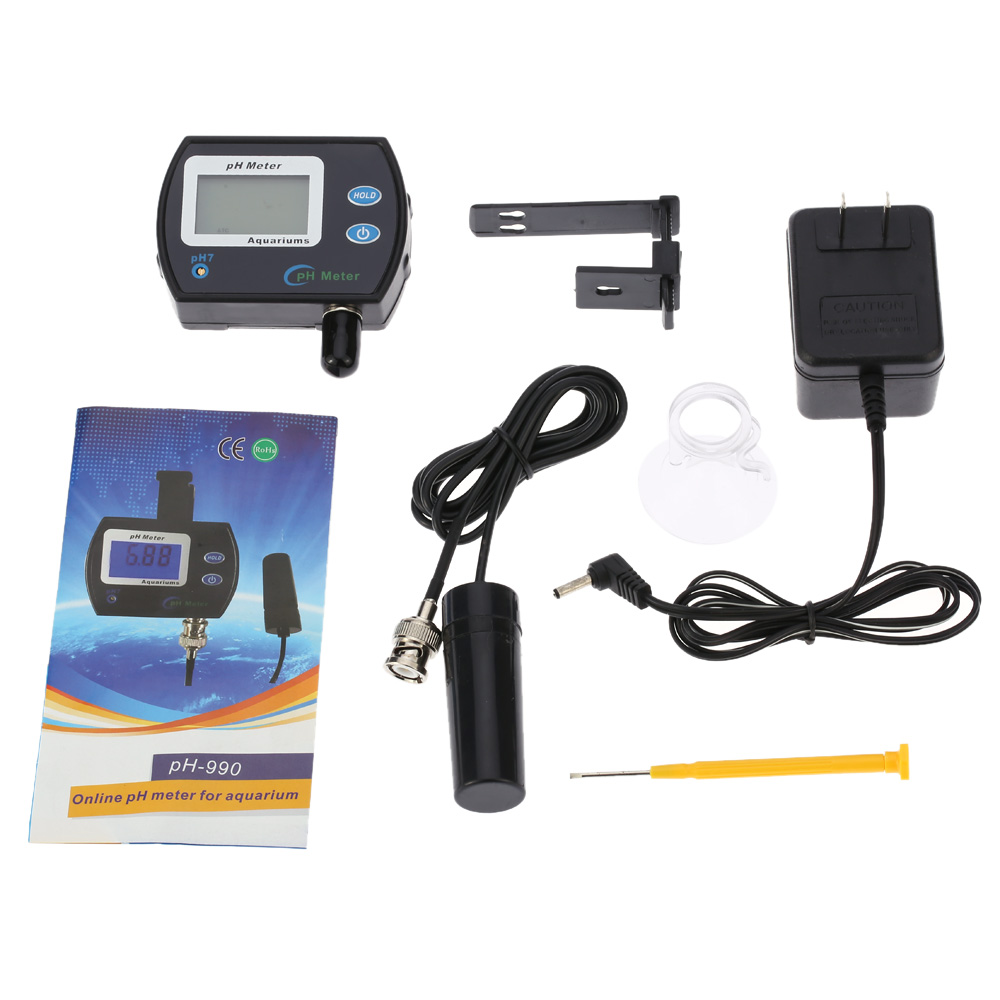 Mini Online Water Quality Tester pH Meter aquarium water Monitor Analyzer tds meter with Temperature Compensation ATC Function