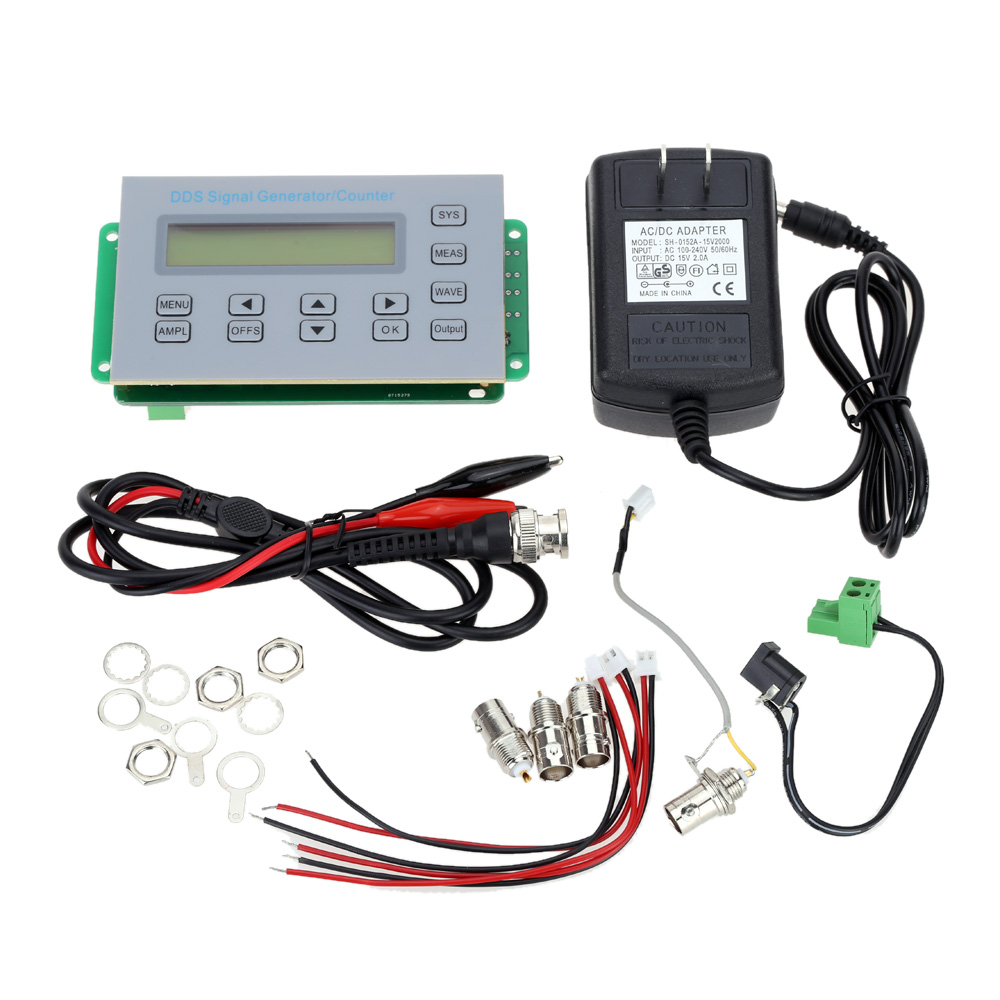 5MHZ DDS Function Signal Generator Frequency Counter Synchronized TTL Impulse Signal Output Square Wave Frequency Sweep Panel