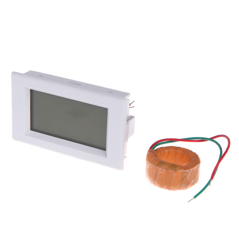 AC80 300V 0 100A Digital LCD Dual Display Voltage Meter Ammeter Voltmeter with Current Transformer