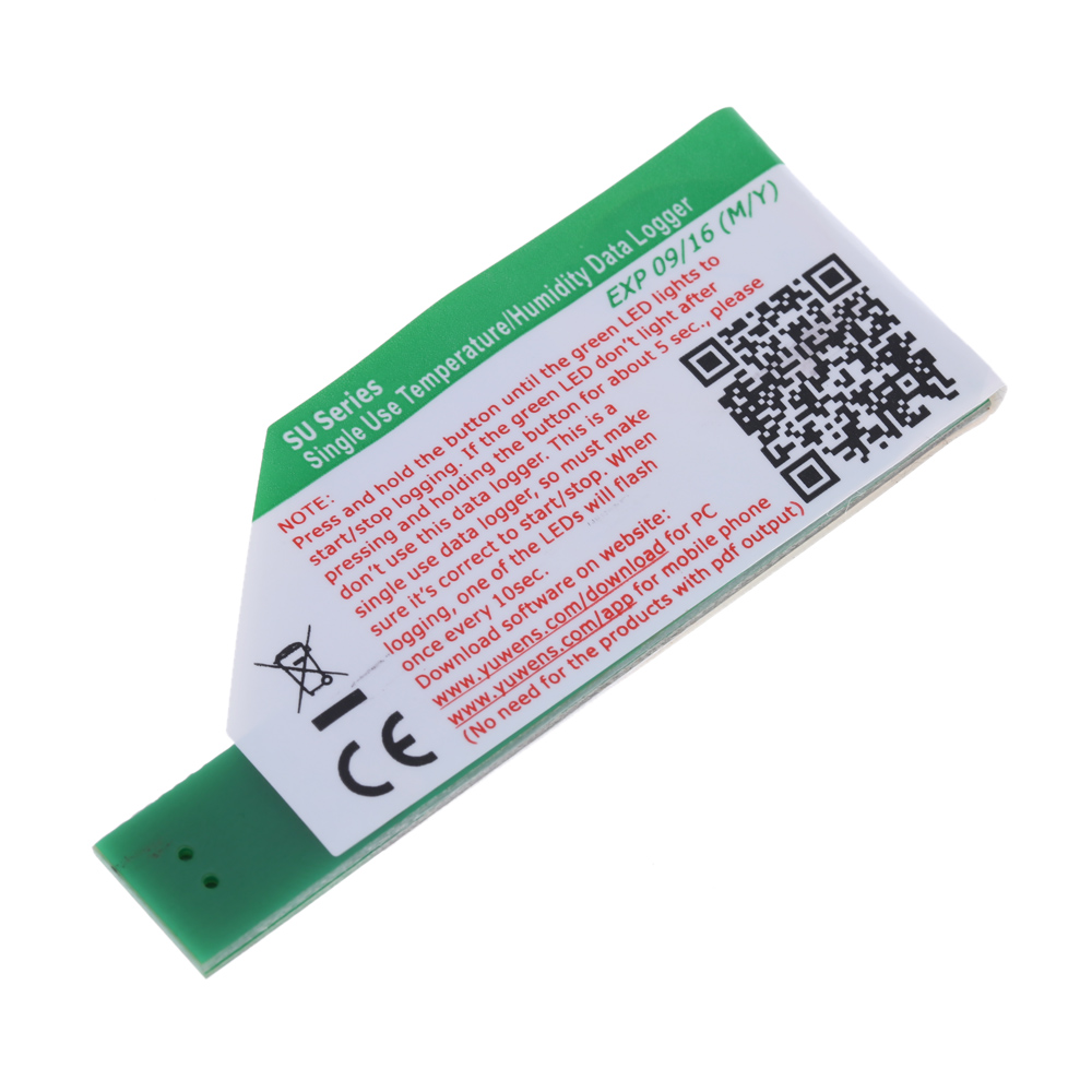 30 Days Disposable Single Use Thermometer Mini USB termometroTemperature Data Logger Recorder Cold Chain Thermometer