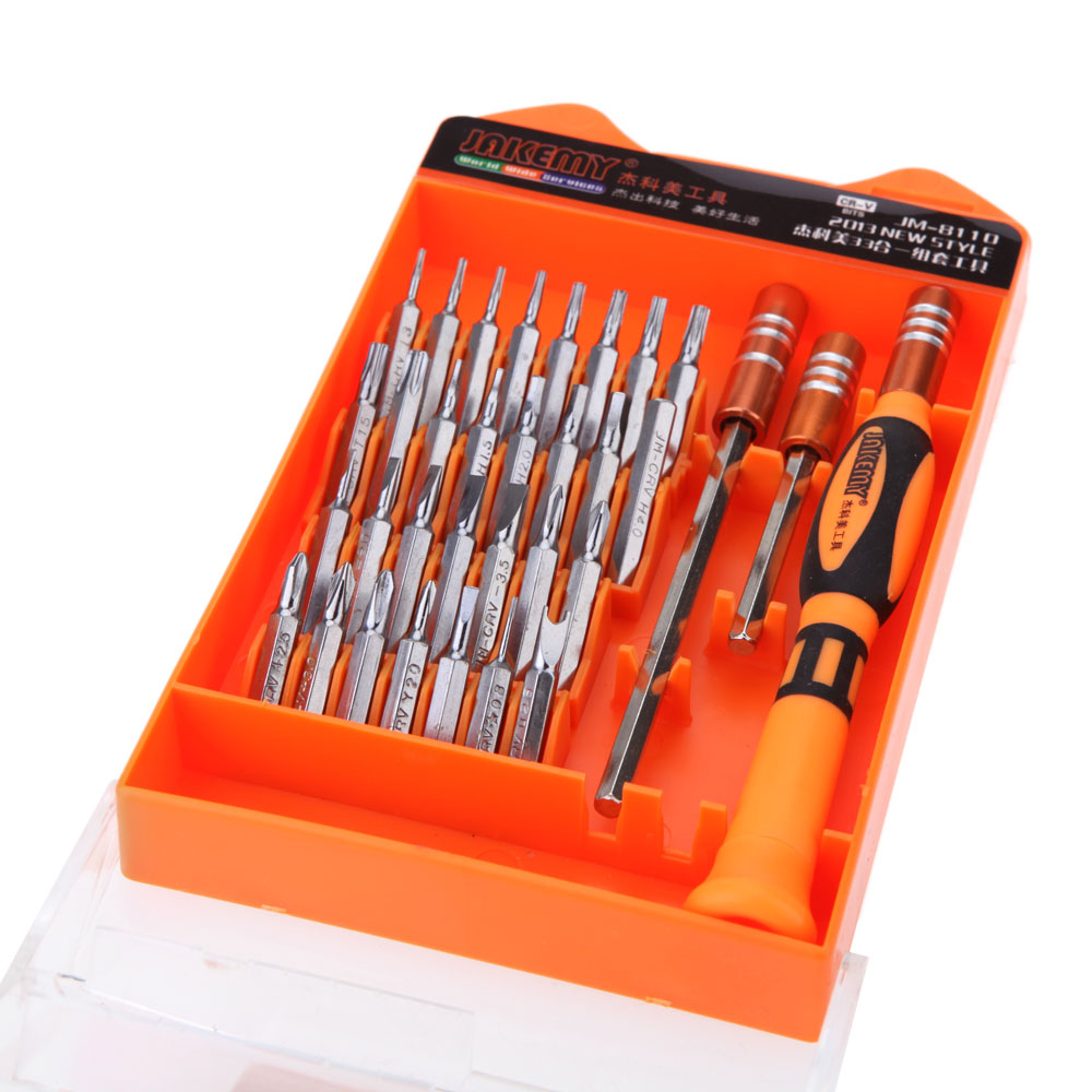 33 in 1 Interchangeable Precision Screwdriver Set Magnetic Screwdriver Kit multiTool for Laptops Mobile Devices Wristwatches