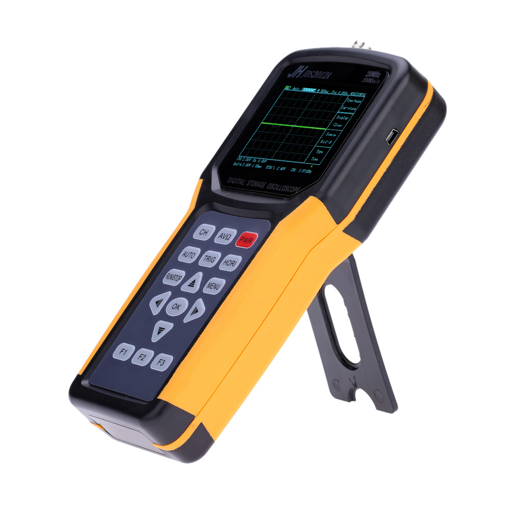 Handheld Multi functional Digital 1CH Oscilloscope Portable Scope Meter 20MHz 200MSa s Multimeter 4000 Counts logic Analyzer