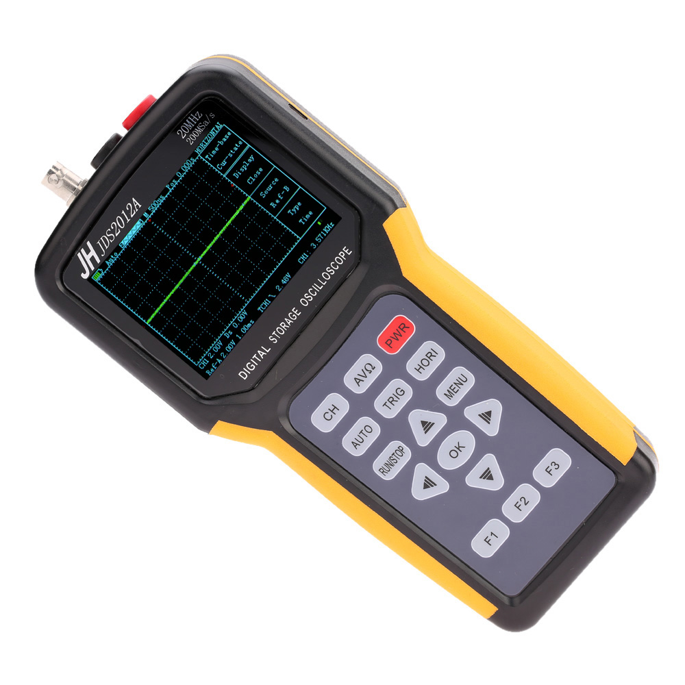 Handheld Multi functional Digital 1CH Oscilloscope Portable Scope Meter 20MHz 200MSa s Multimeter 4000 Counts logic Analyzer