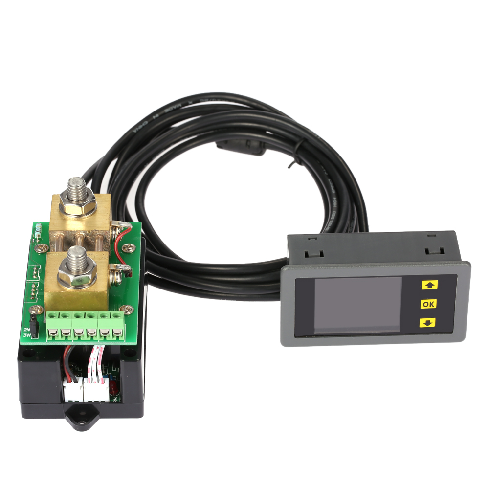 Digital Ammeter Voltmeter Coulomb Multi use Voltage Current Power Meter DC 0.01 400V 0.1 300A Digital Bi directional Counter